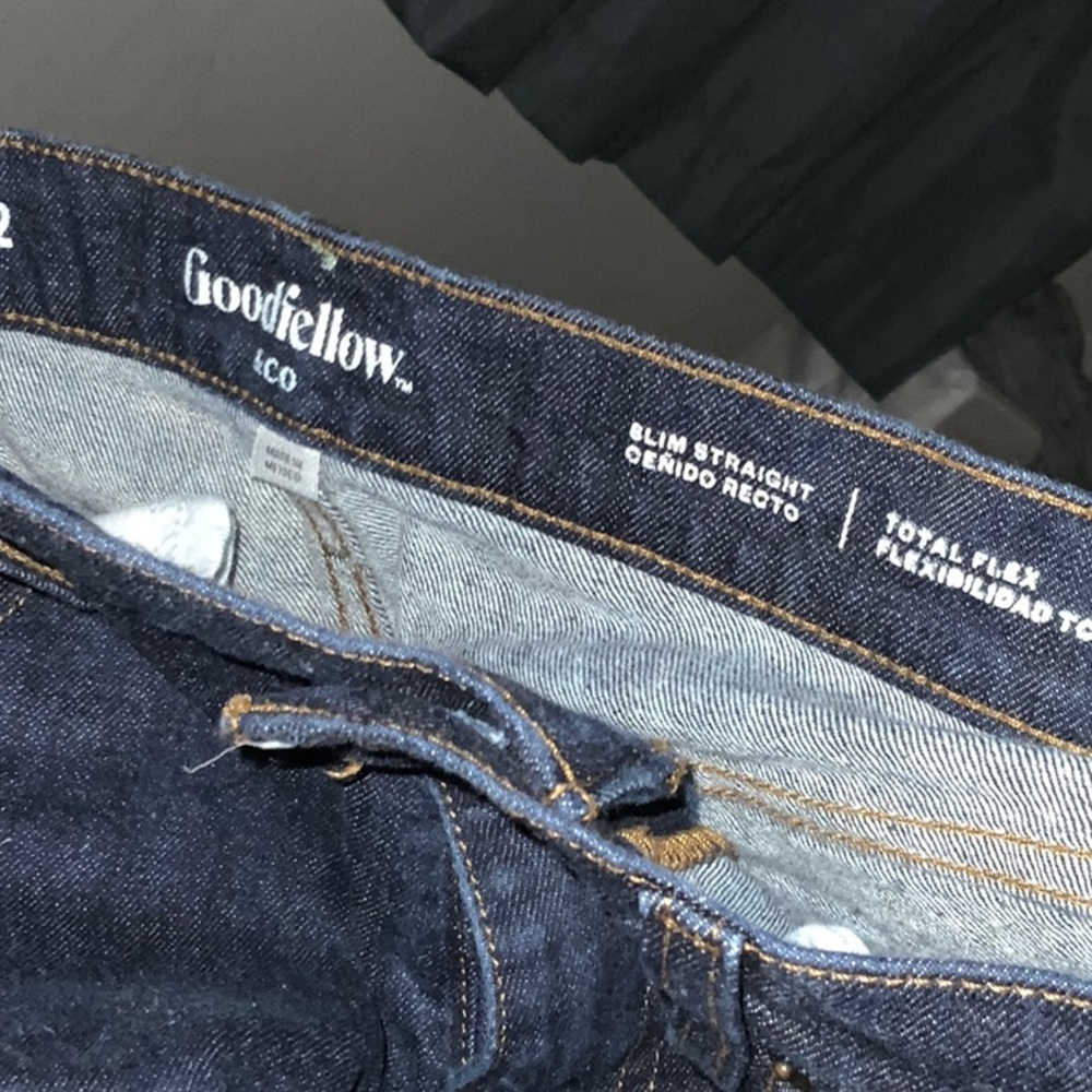 Goodfellow  Slim-Straight Total Flex Denim Jeans